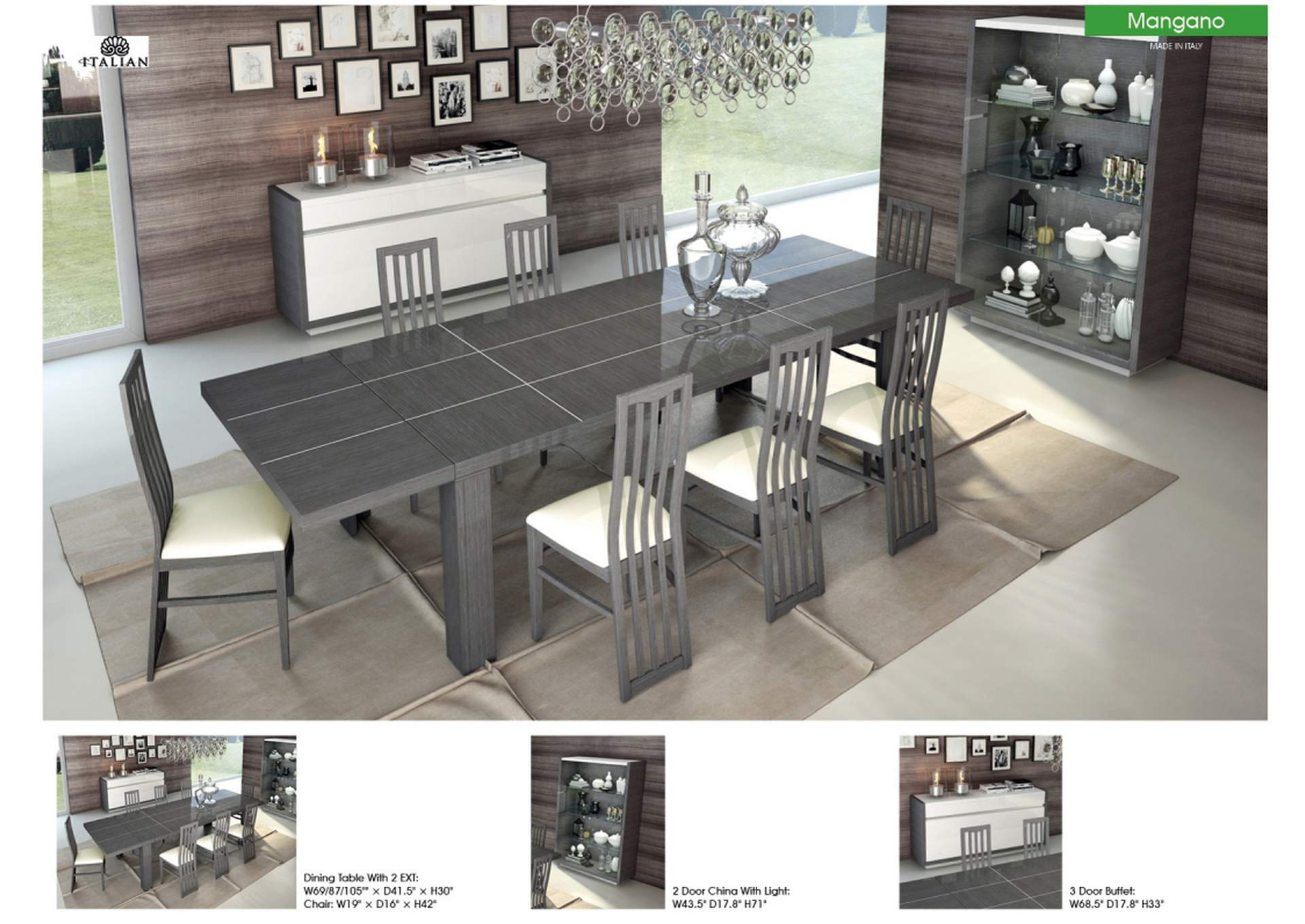 Mangano Dining SET,ESF Wholesale Furniture