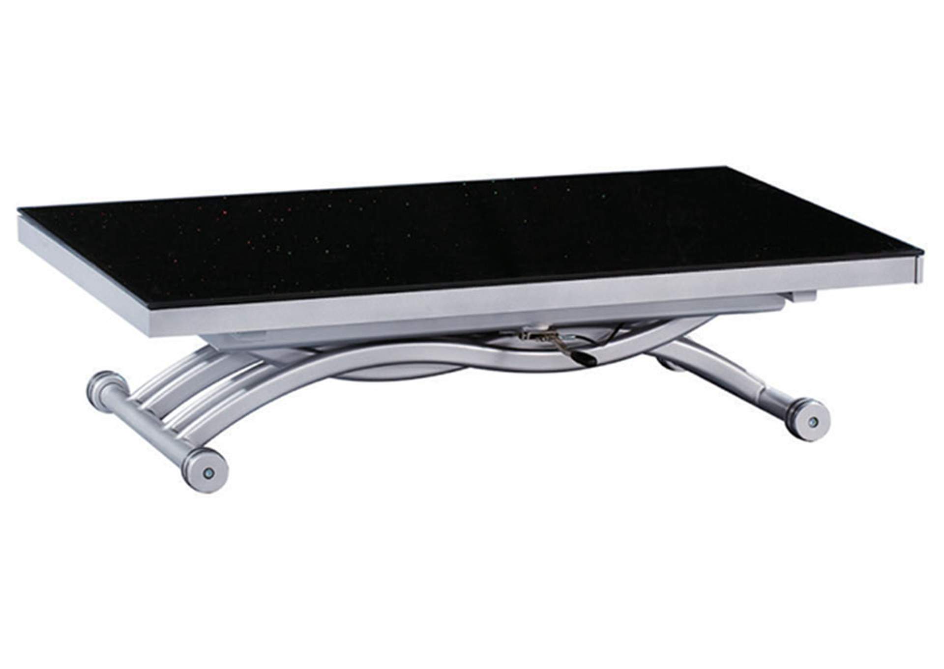 Black, White 2109 Table W/Extension,ESF Wholesale Furniture