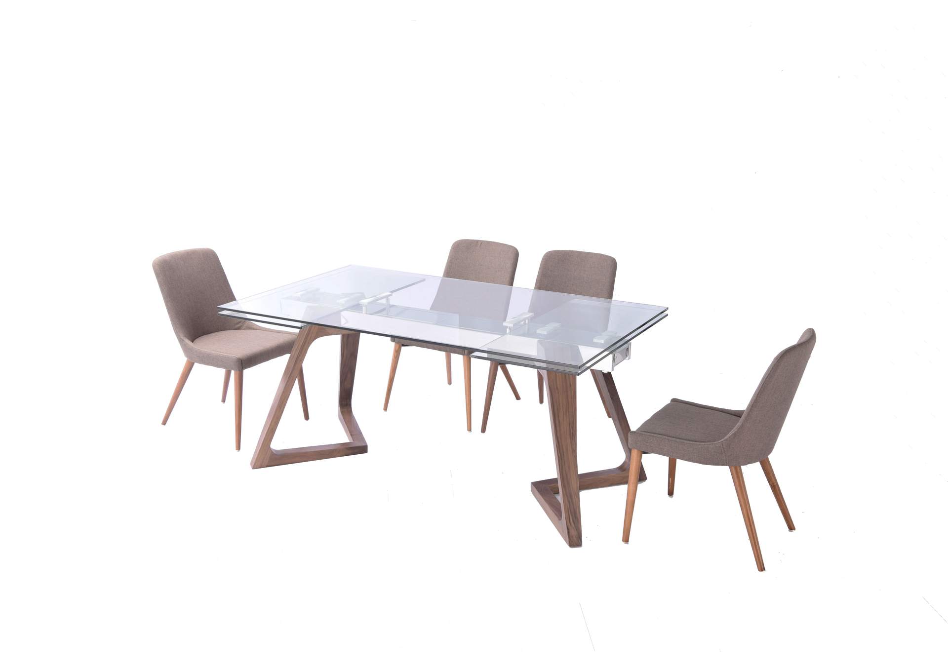 Brown/Wenge/Walnut 8811 Dining Table,ESF Wholesale Furniture