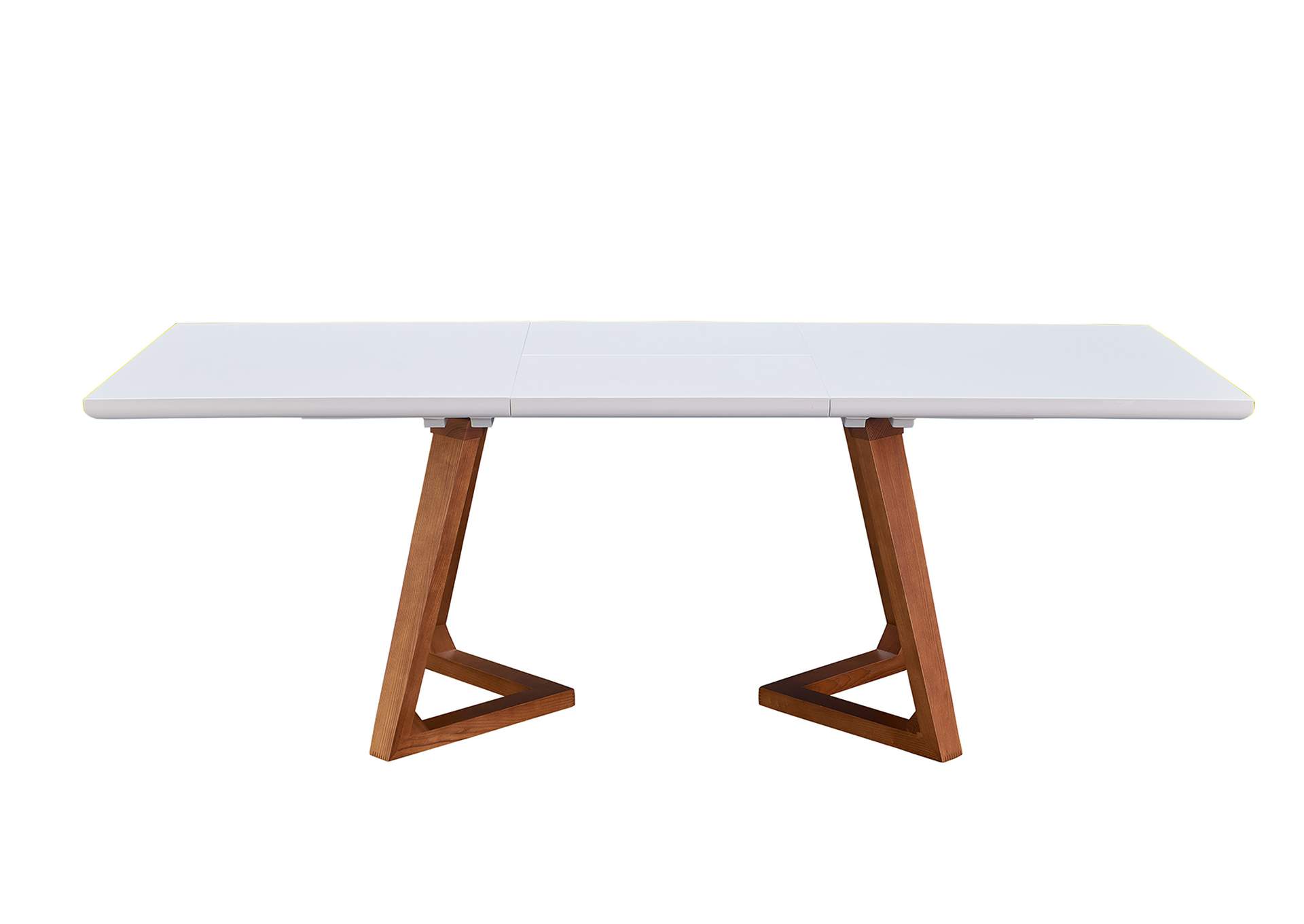 White, Brown/Wenge/Walnut 1692 Dining Table W/23.6" Extension,ESF Wholesale Furniture