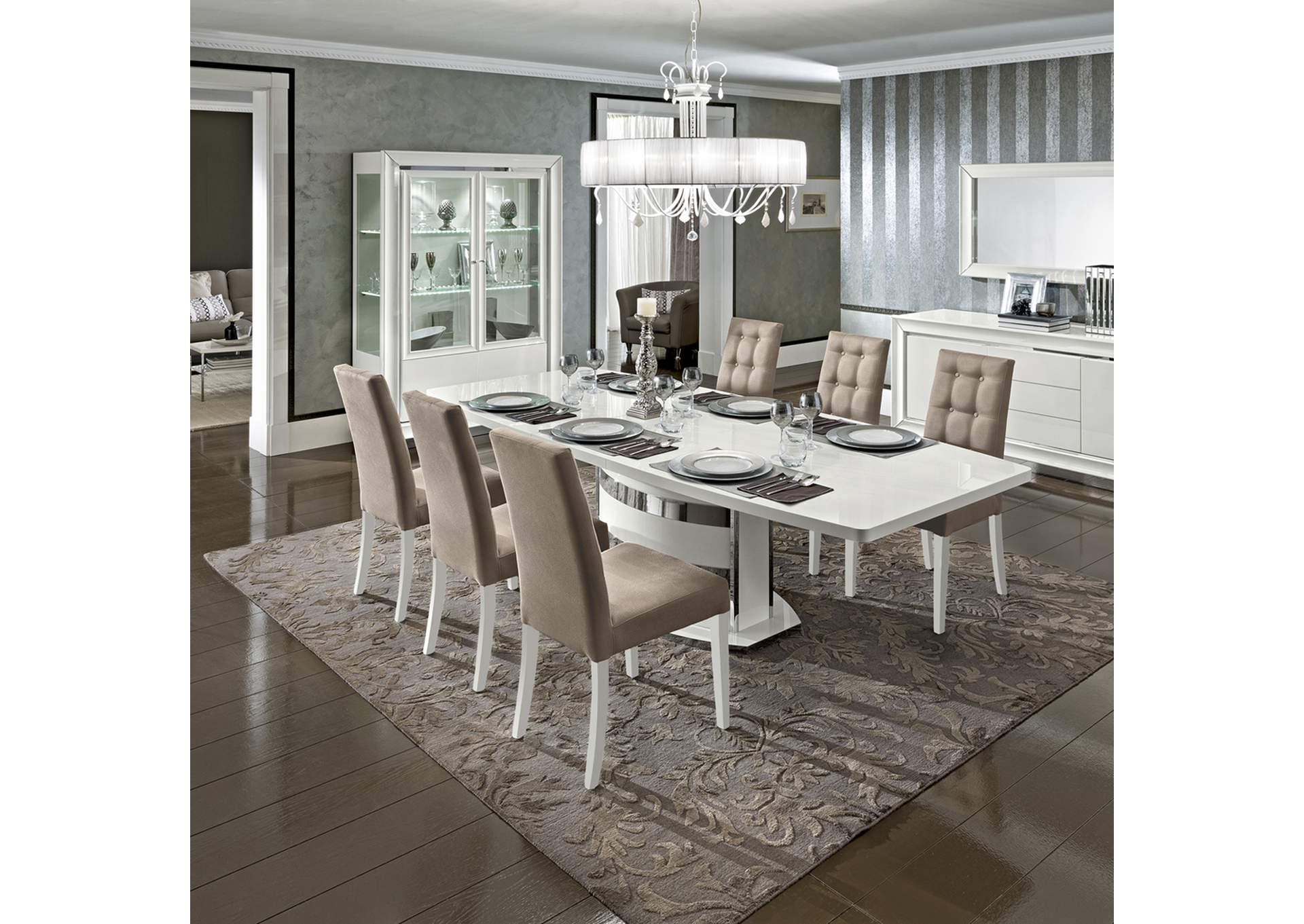 Dama Bianca Dining Table SET,ESF Wholesale Furniture