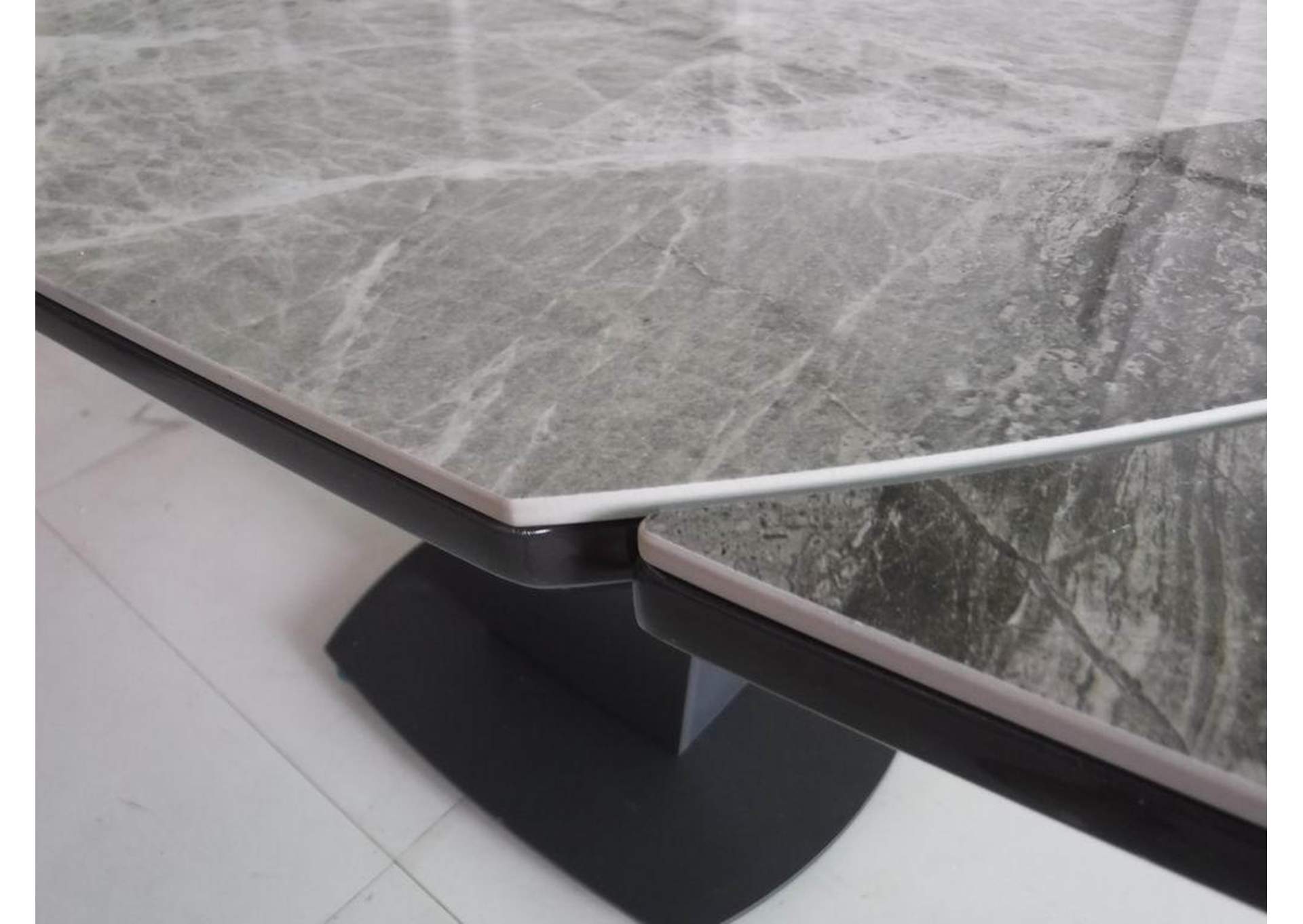 2417 Marble Table Grey SET,ESF Wholesale Furniture