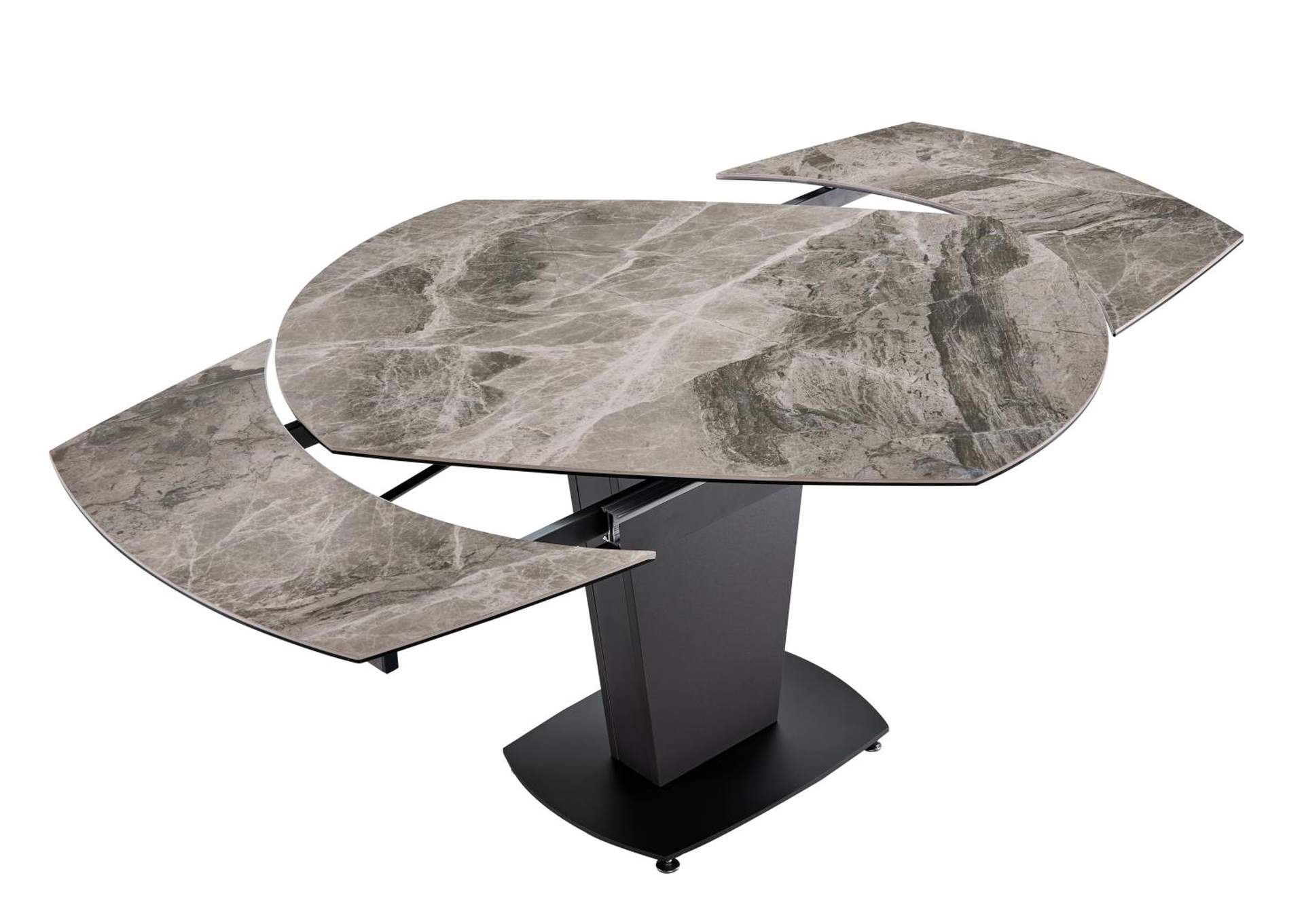 2417 Marble Table Grey SET,ESF Wholesale Furniture