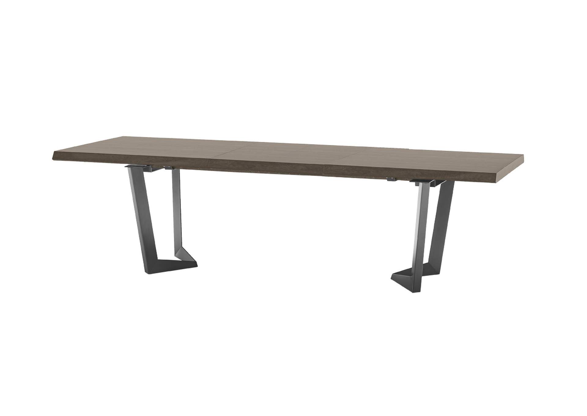 Elite Dining Table Brown Silver Birch SET,ESF Wholesale Furniture