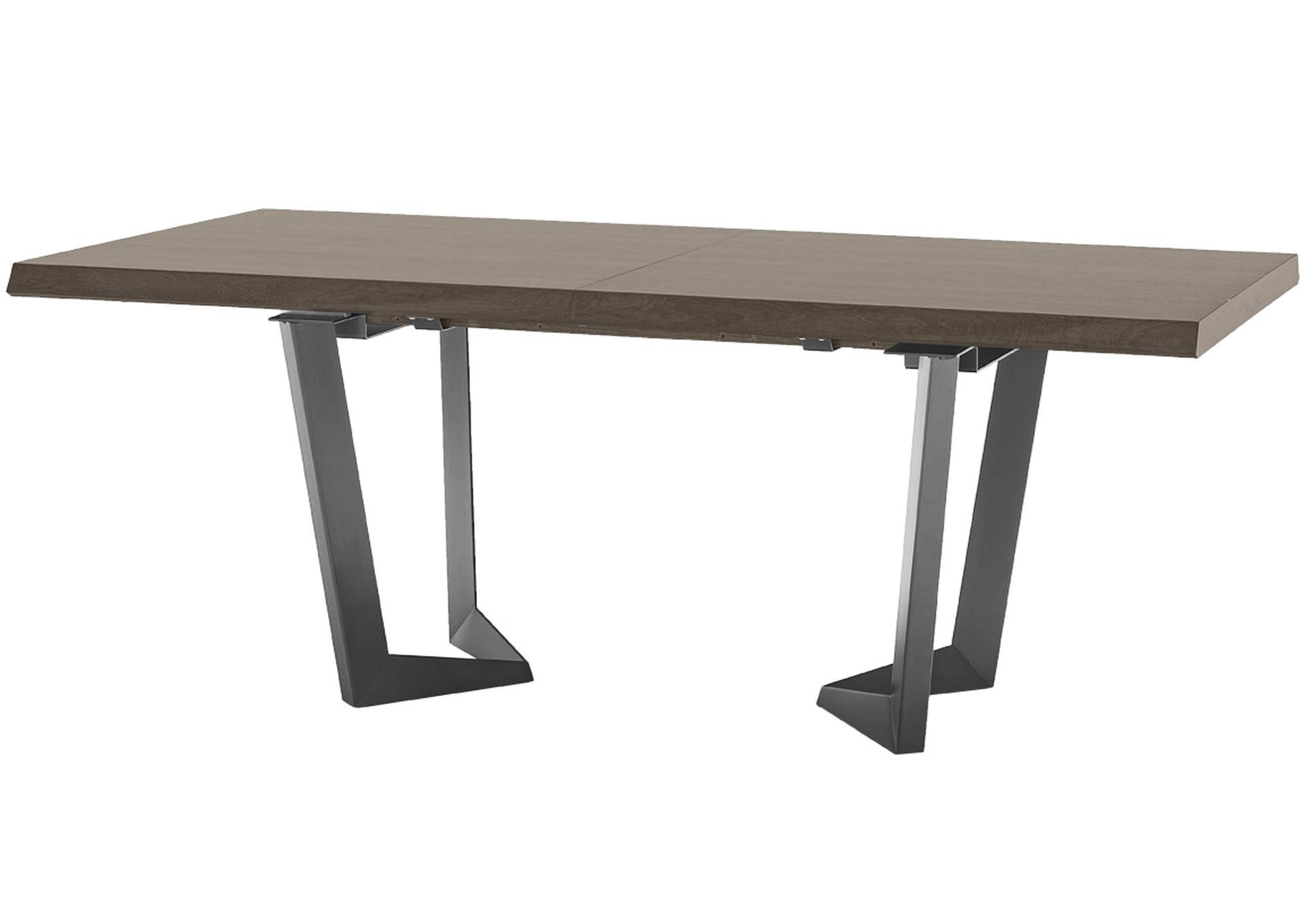 Elite Dining Table Brown Silver Birch SET,ESF Wholesale Furniture