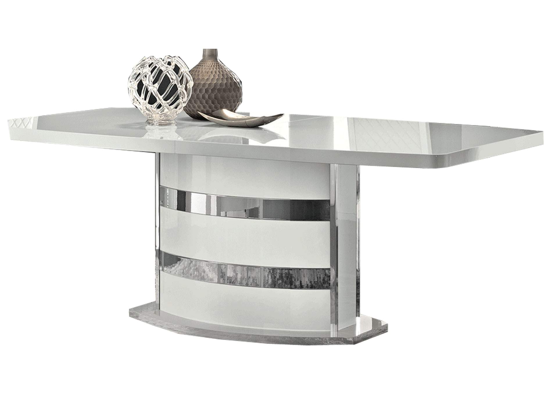 Roma Dining Table White, Italy SET,ESF Wholesale Furniture