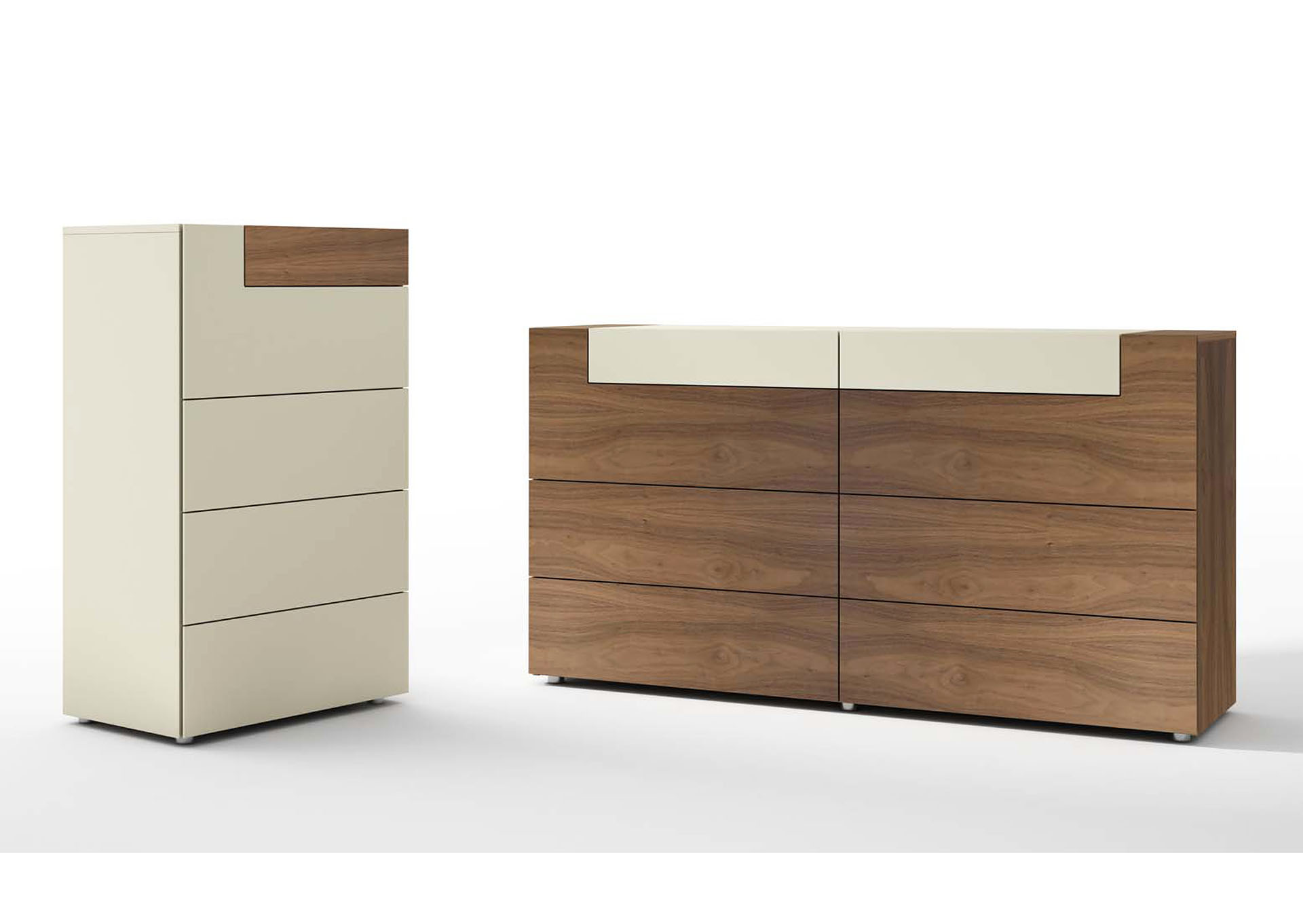 Elena Beige & Brown Chest,ESF Wholesale Furniture