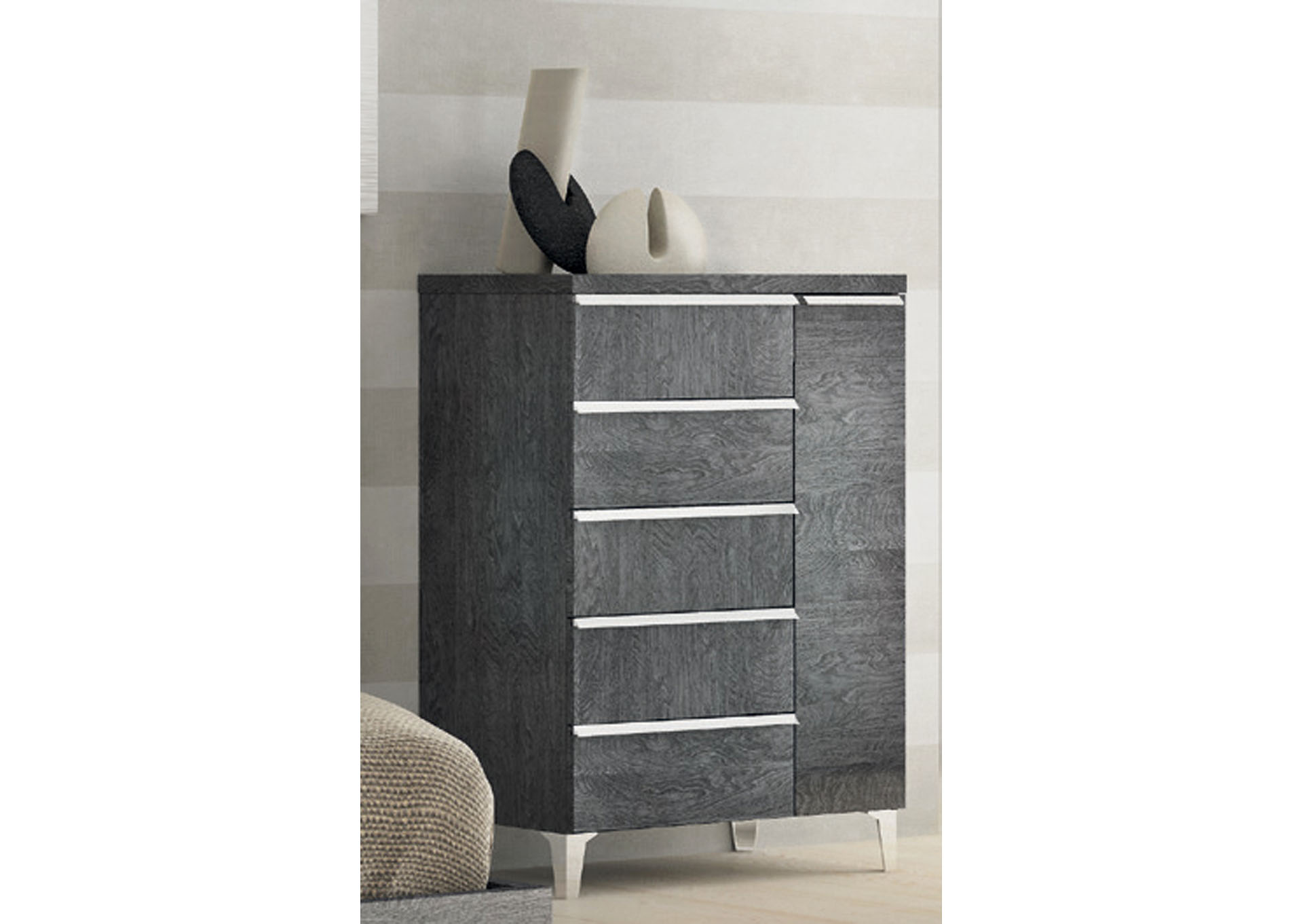 Elite Grey Chest,ESF Wholesale Furniture