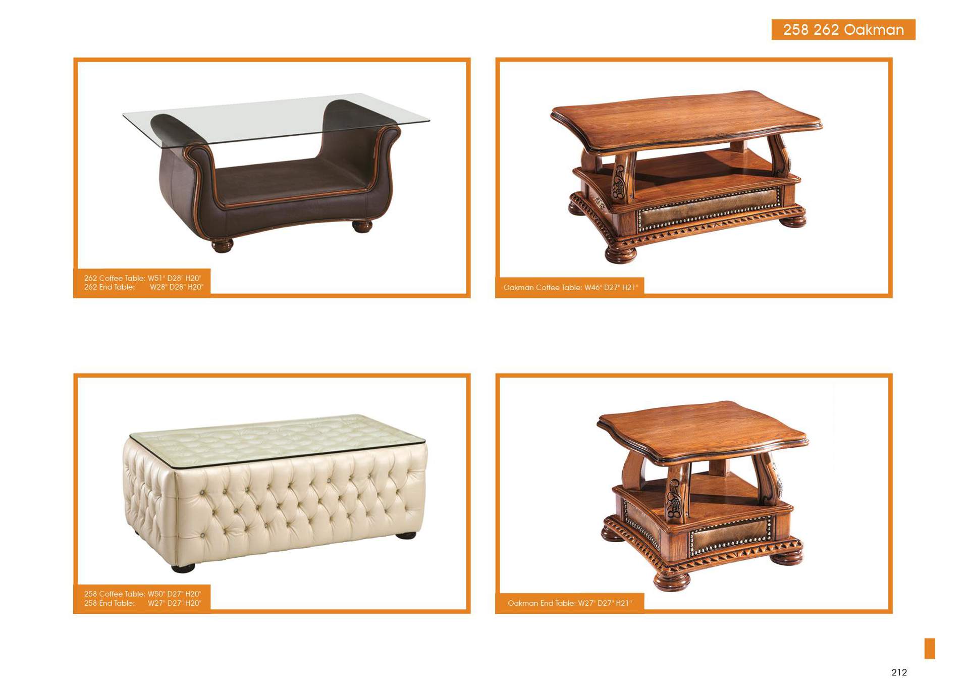 262 Coffee Table,ESF Wholesale Furniture