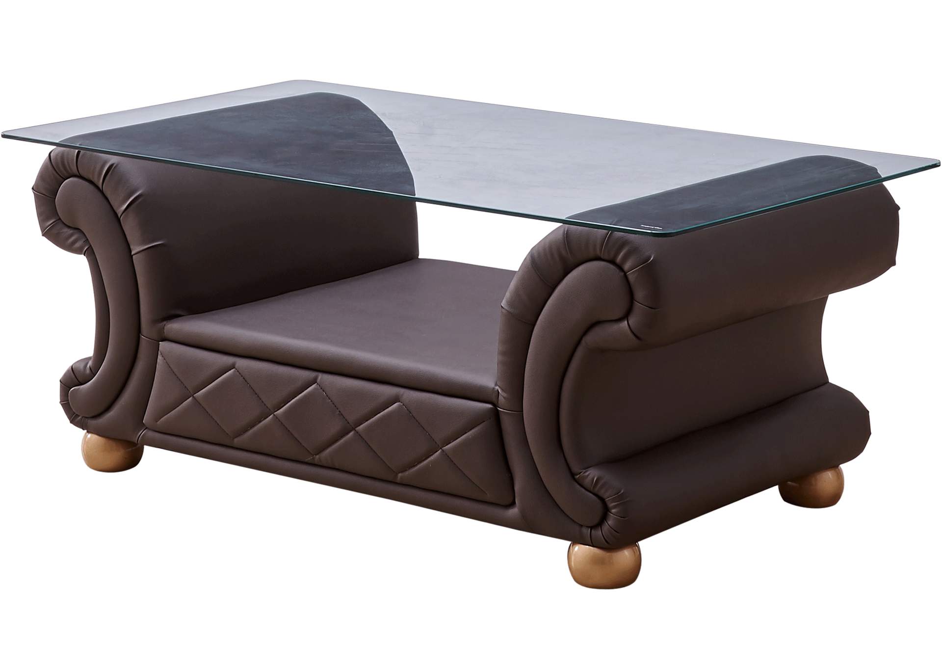 Apolo Brown Coffee Table SET,ESF Wholesale Furniture