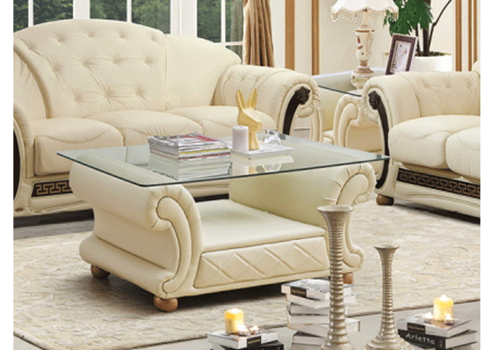 Apolo Ivory Coffee Table SET,ESF Wholesale Furniture