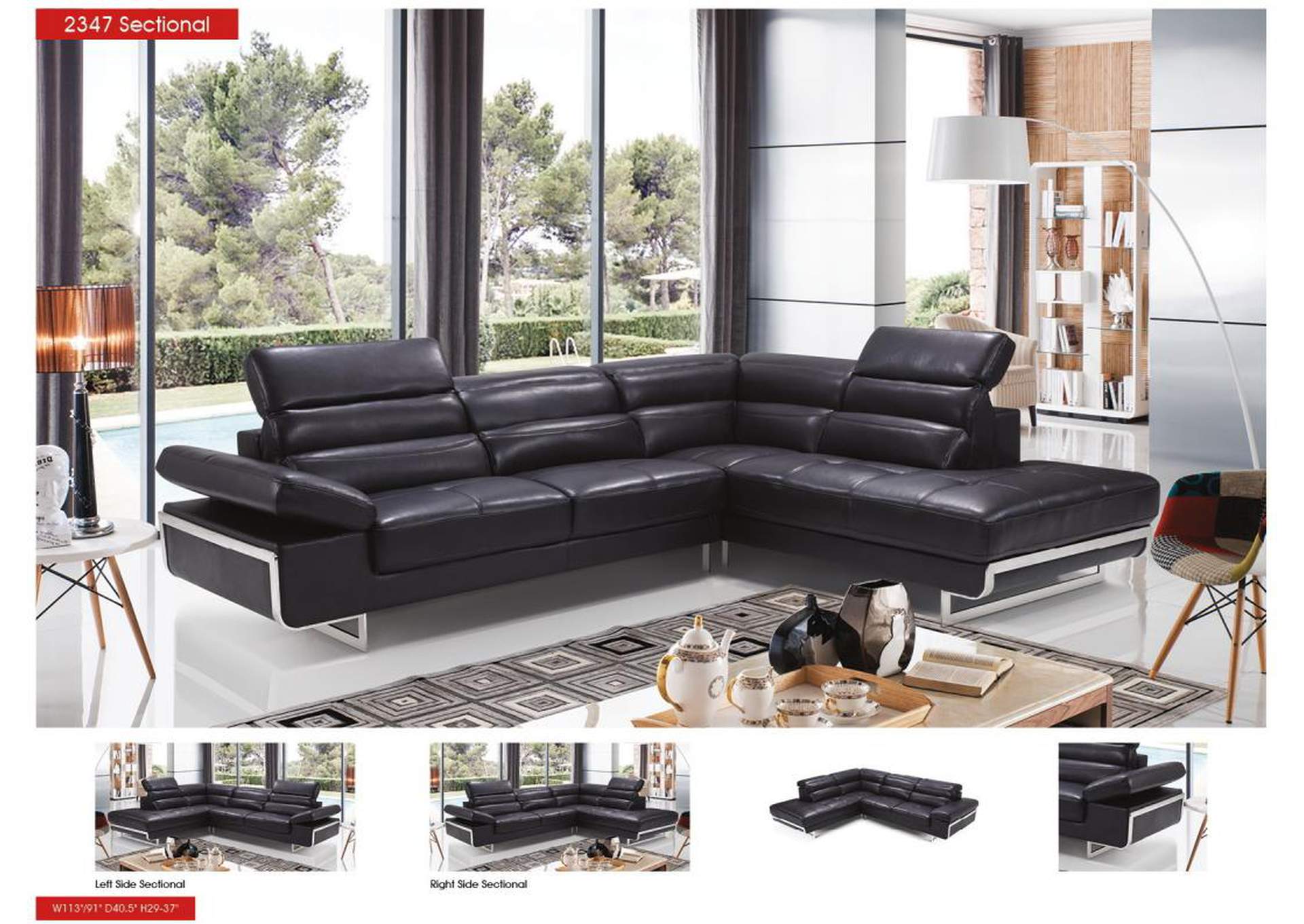 2347 Sectional SET,ESF Wholesale Furniture