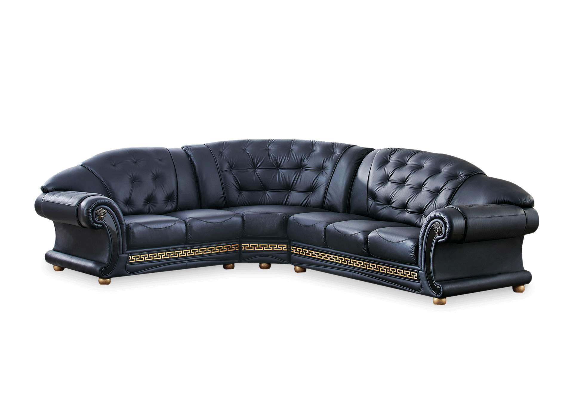 Apolo Sectional Right Facing Black,ESF Wholesale Furniture