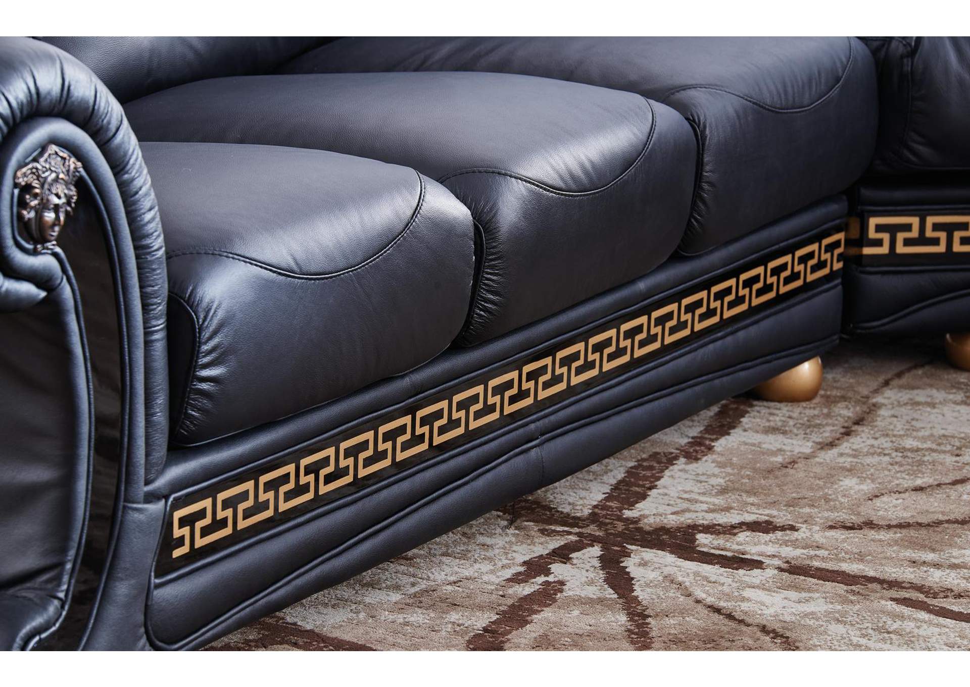 Apolo Sectional Right Facing Black,ESF Wholesale Furniture