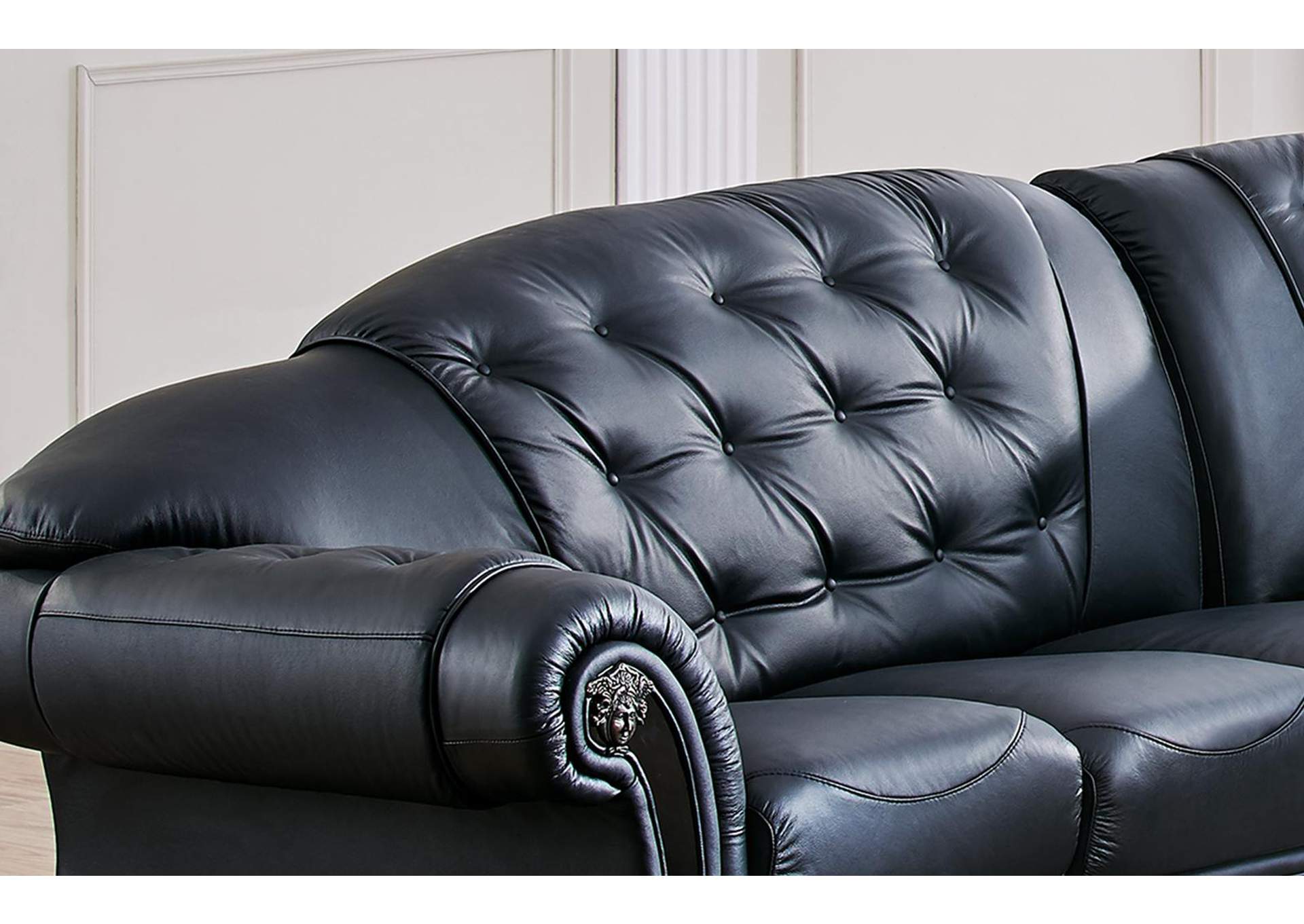 Apolo Sectional Right Facing Black,ESF Wholesale Furniture