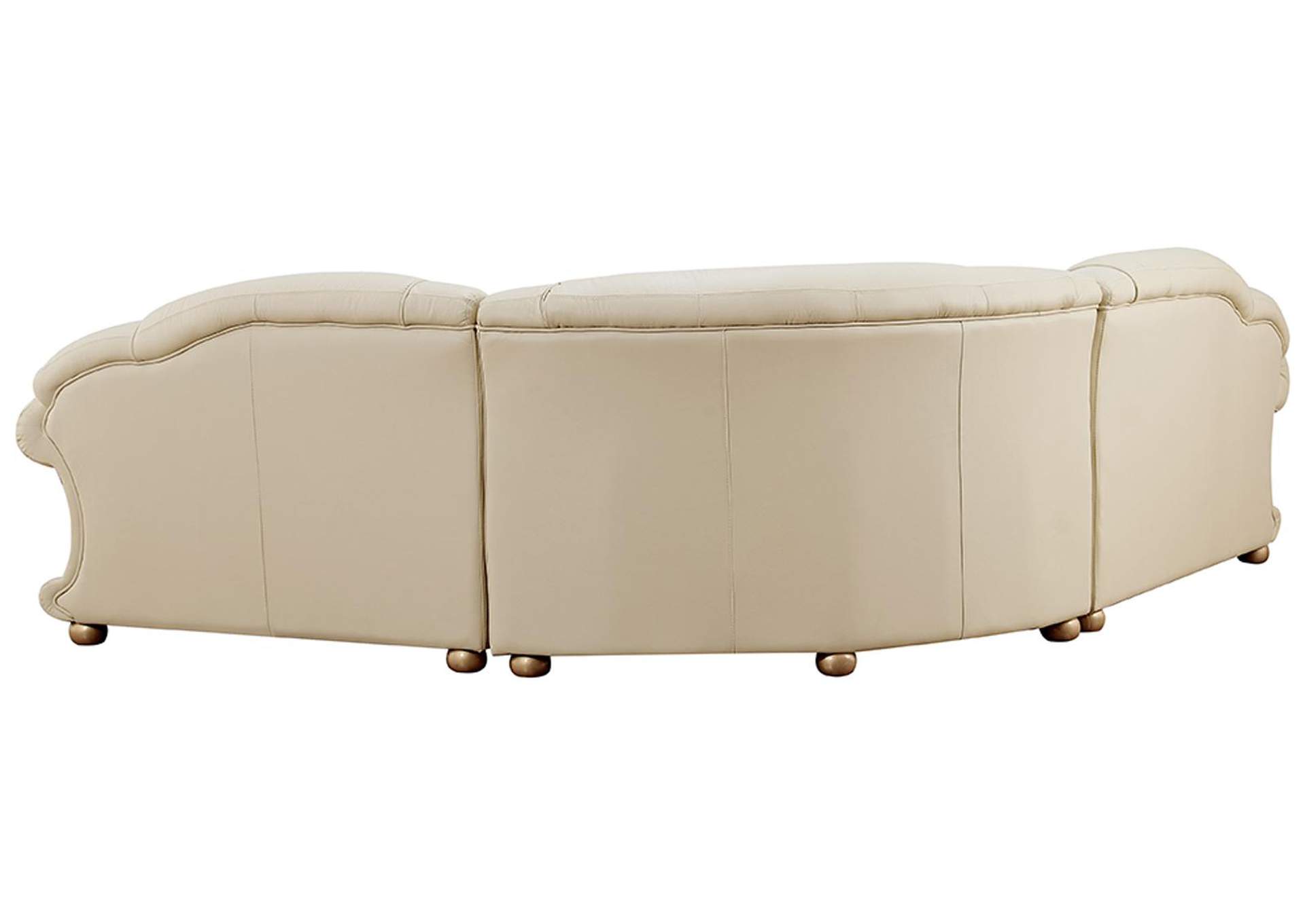 Apolo Sectional Right Facing Ivory,ESF Wholesale Furniture