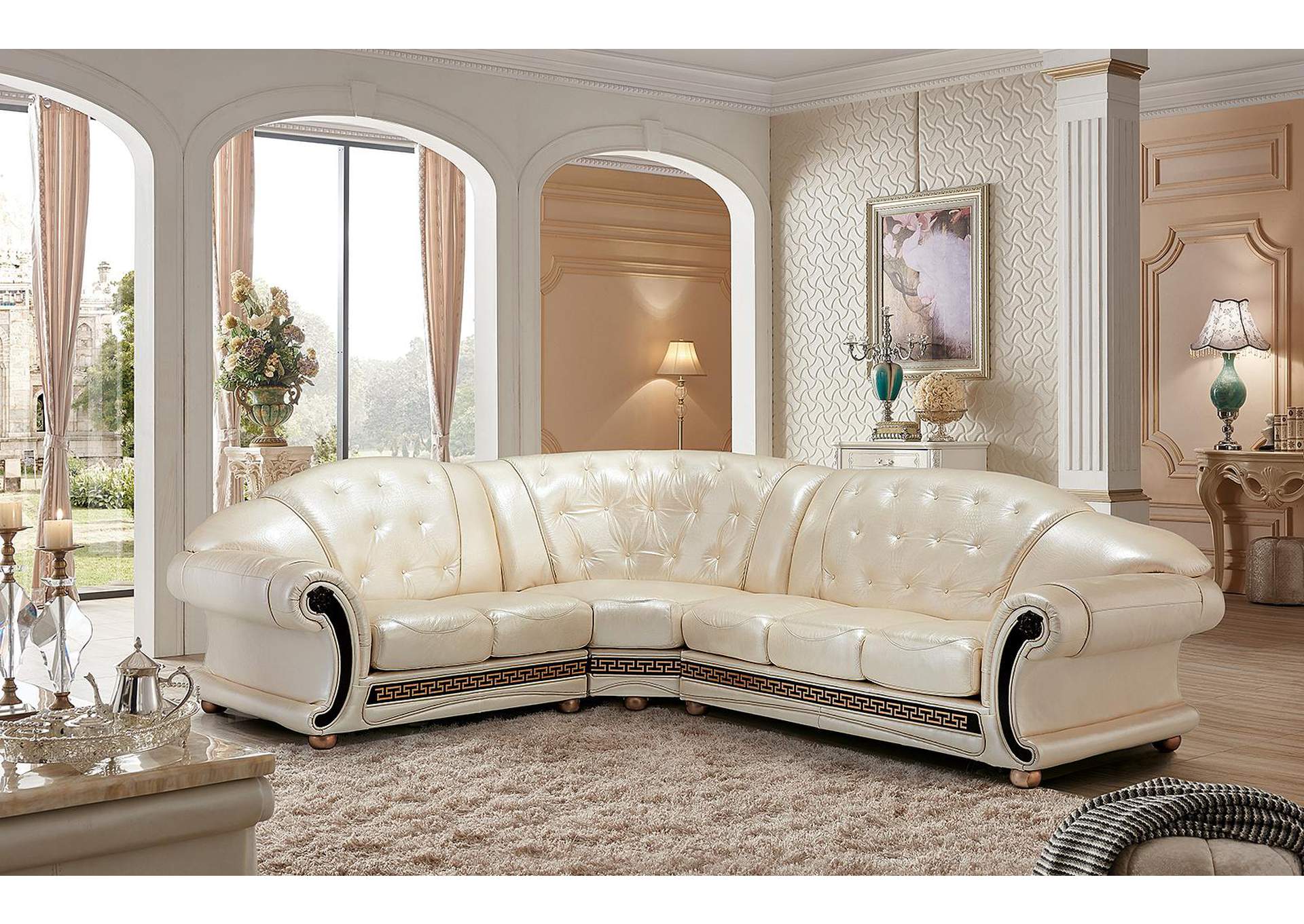 Apolo Sectional Pearl SET,ESF Wholesale Furniture