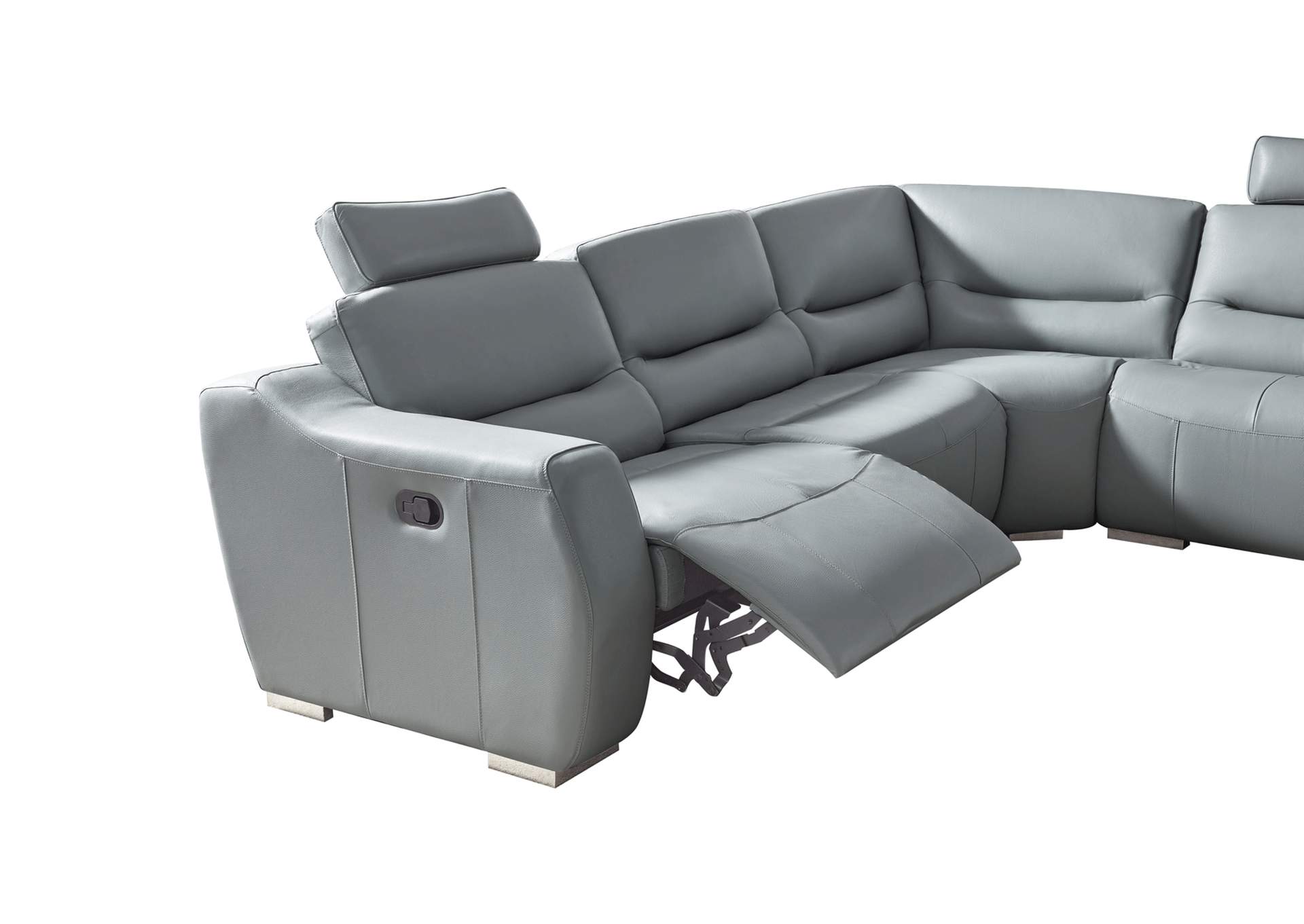 2144 Sectional Right with Recliner,ESF Wholesale Furniture