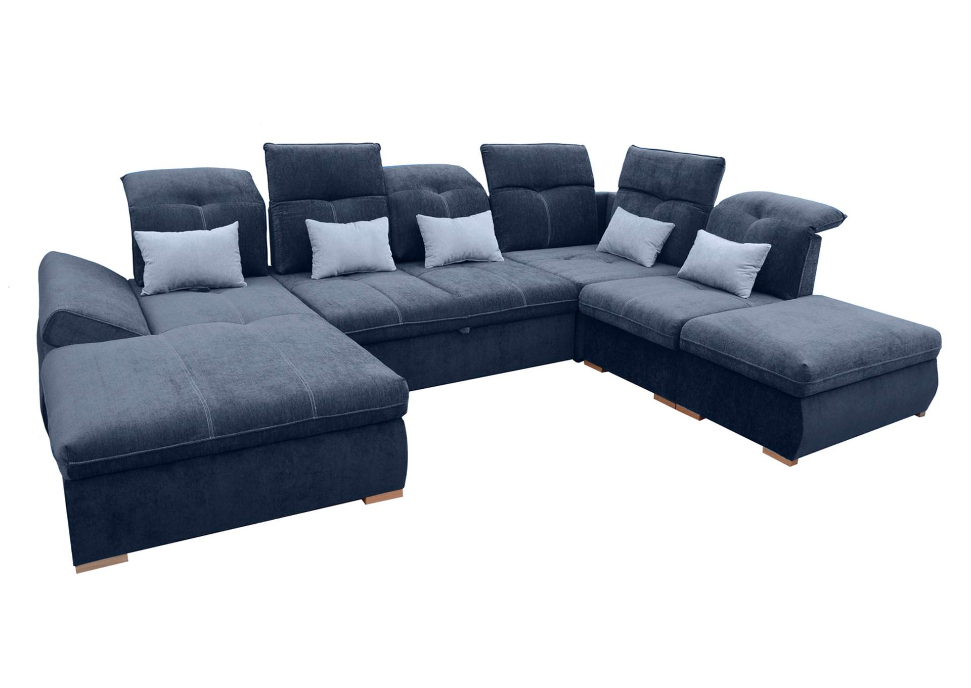 Opera Sectional Left with Bed And Storage SET,ESF Wholesale Furniture