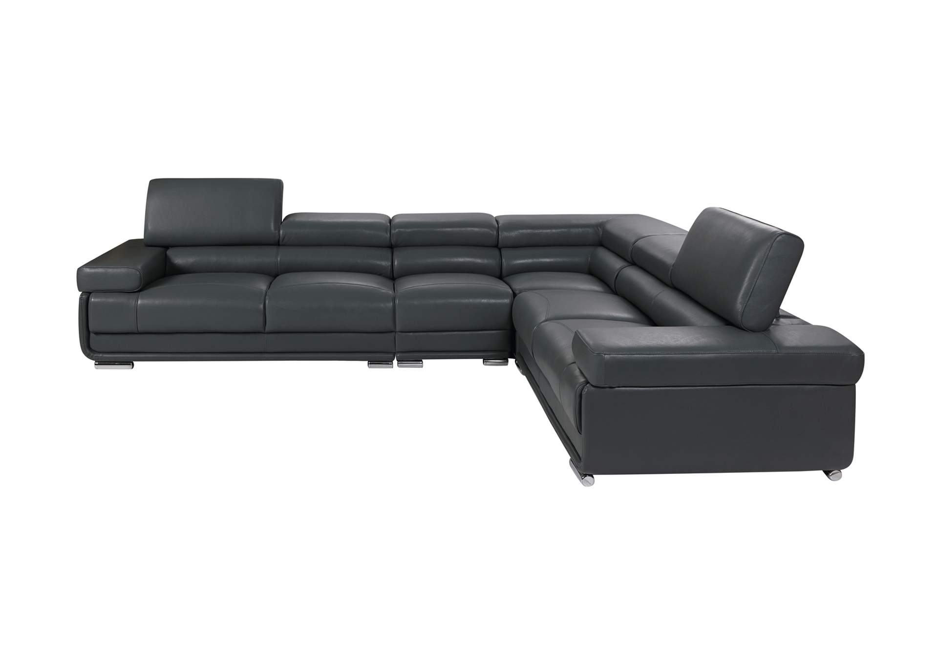 2119 Sectional Dark Grey,ESF Wholesale Furniture