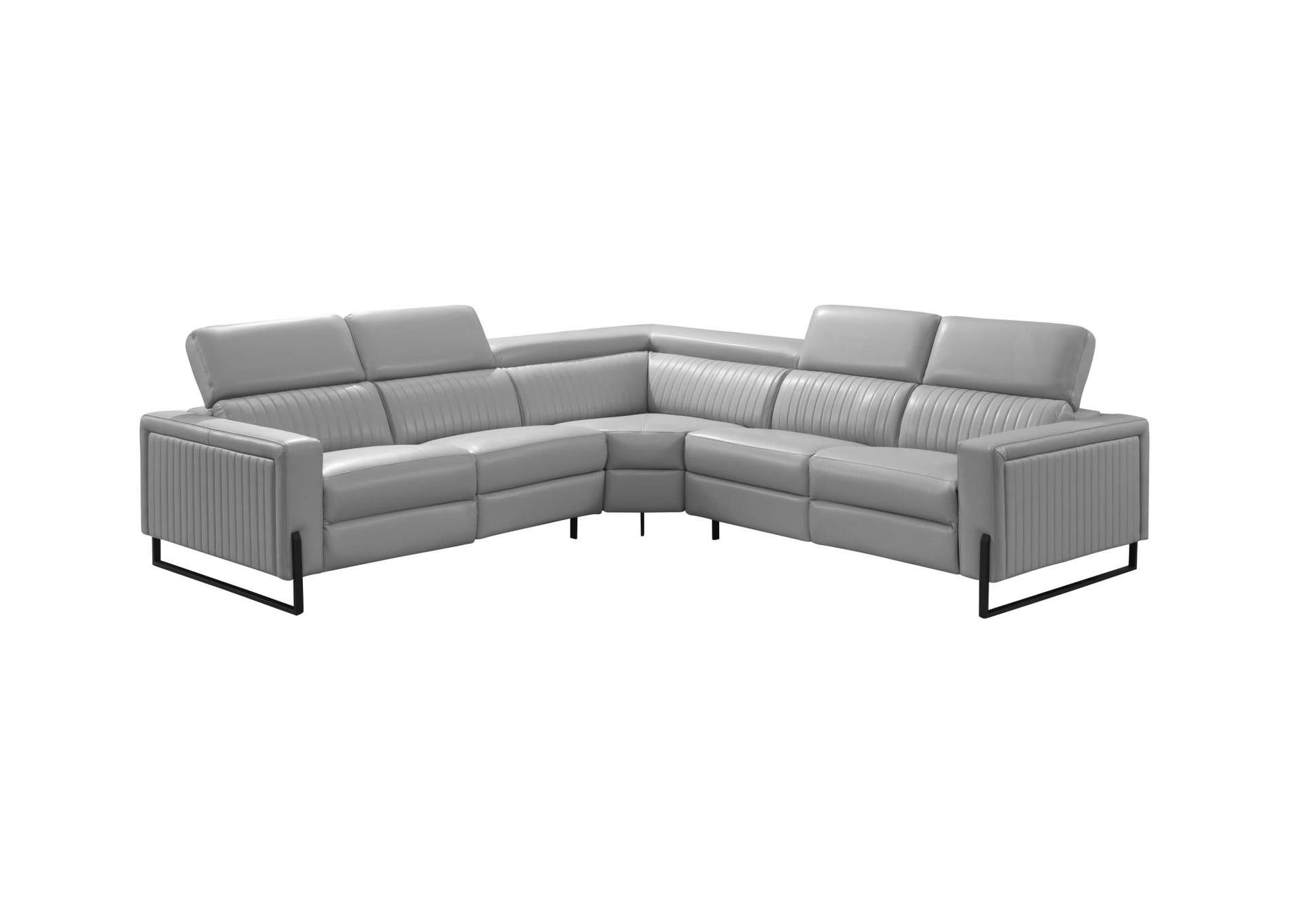 2787 Sectional with Recliners SET,ESF Wholesale Furniture