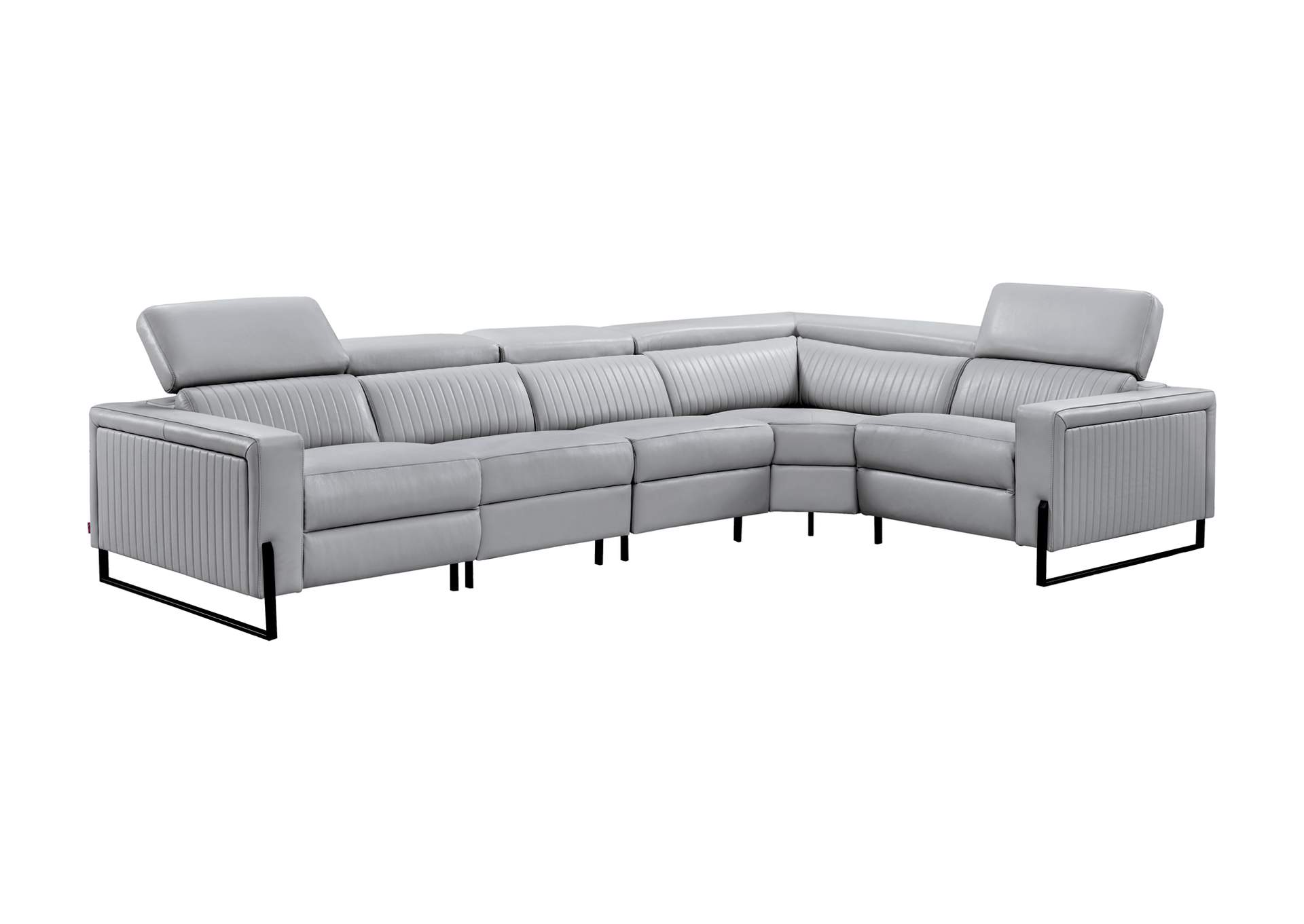 2787 Sectional with Recliners SET,ESF Wholesale Furniture