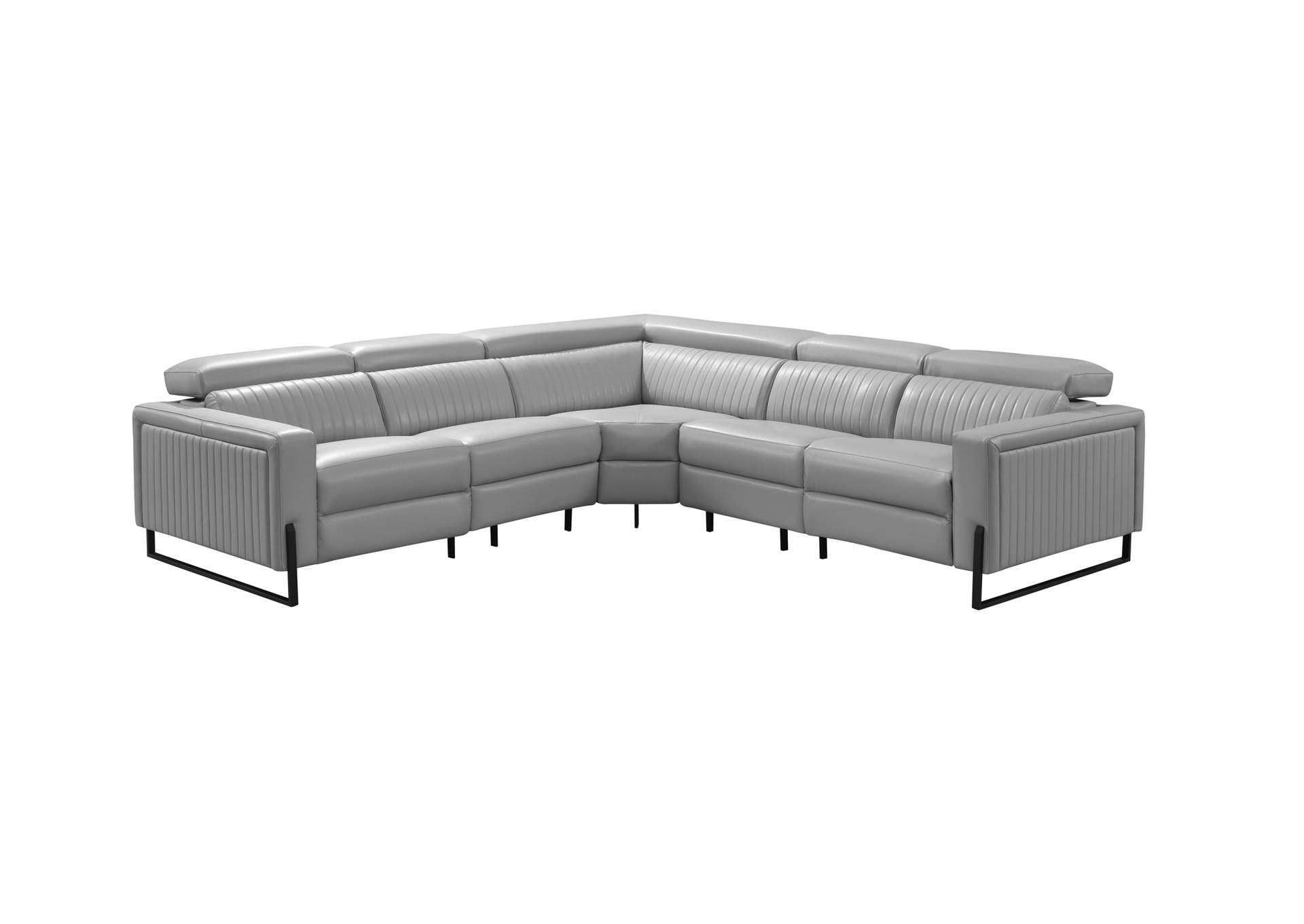 2787 Sectional with Recliners SET,ESF Wholesale Furniture