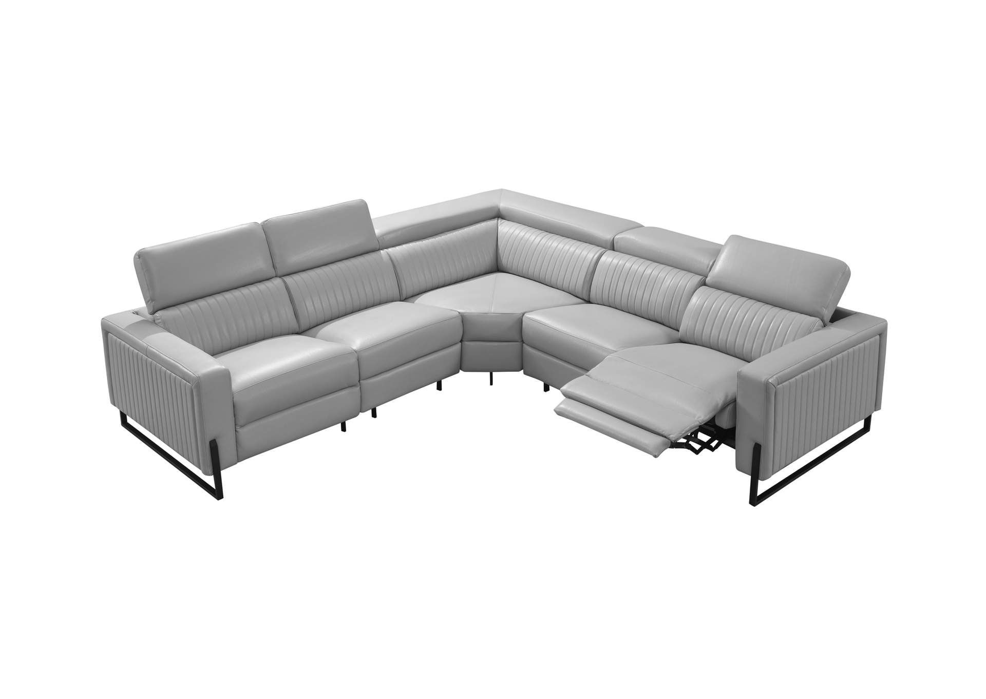 2787 Sectional with Recliners SET,ESF Wholesale Furniture