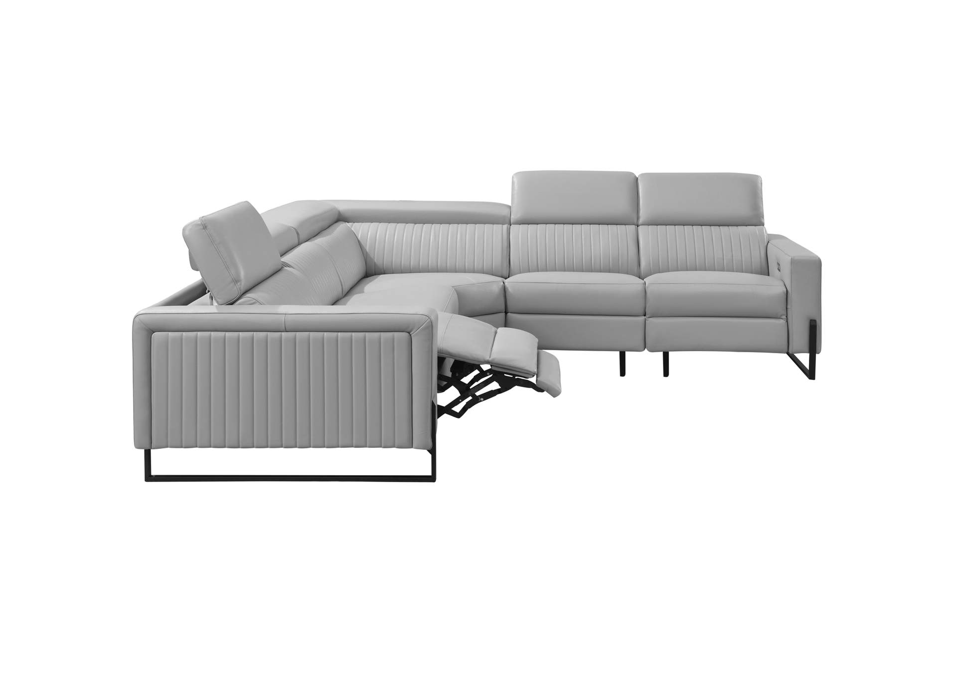 2787 Sectional with Recliners SET,ESF Wholesale Furniture