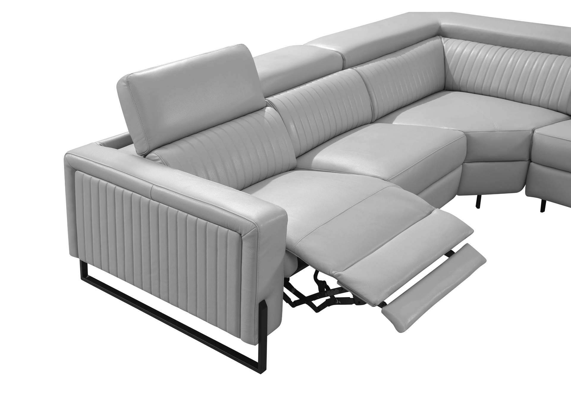 2787 Sectional with Recliners SET,ESF Wholesale Furniture