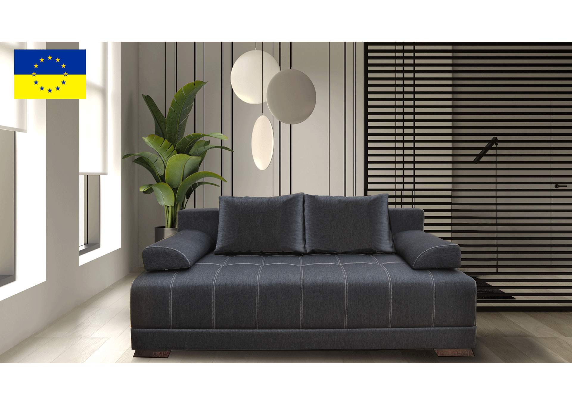 Brooklyn Sofa Bed And Storage SET,ESF Wholesale Furniture