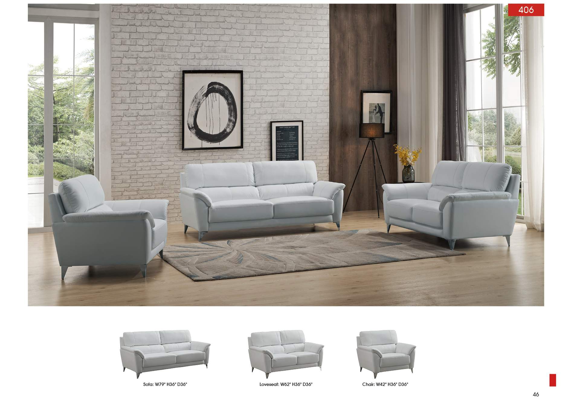 406 Sofa,ESF Wholesale Furniture