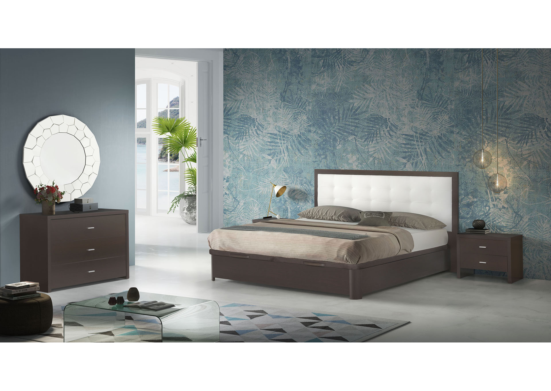 Regina Wenge Nightstand,ESF Wholesale Furniture