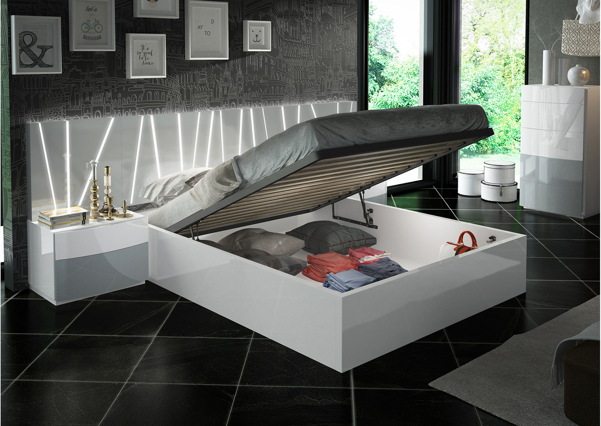 Ronda Nightstand,ESF Wholesale Furniture