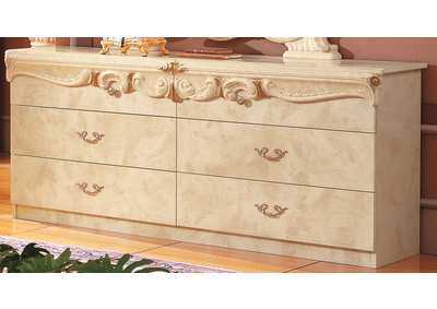 Image for Barocco Double Dresser Ivory