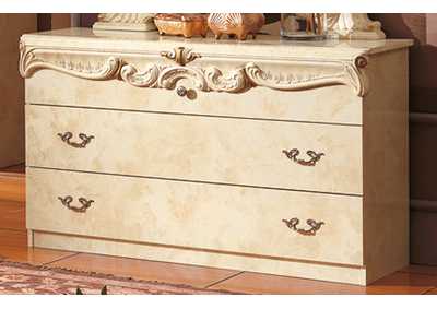 Image for Barocco Single Dresser Ivory