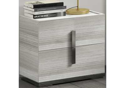 Image for Carrara Nightstand Grey
