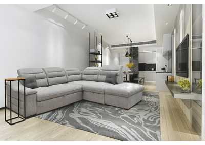 Image for Oliver Sectional Right with Bed and Storage