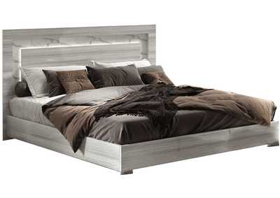 Image for Carrara Bed King Grey