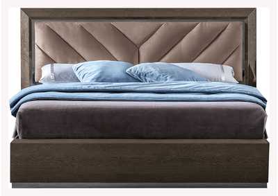 Image for Elite Camel Queen Size Bed "imbottito"