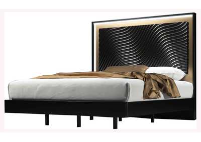 Image for Wave Queen Size Bed with Light