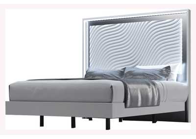 Image for Wave Queen Size Bed with Light