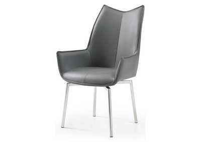 Image for 1218 Swivel Dining Chair Dark Grey