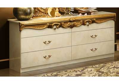 Image for Barocco Ivory - Gold Double Dresser