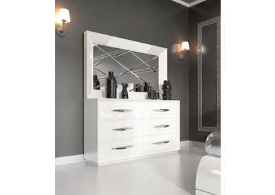 Image for Carmen White Double Dresser