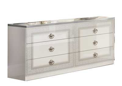 Image for Aida White with Silver Double Dresser