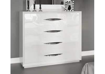 Image for Carmen White Single Dresser