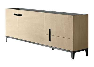 Image for 3 Wooden Door Buffet with Internal Drawer