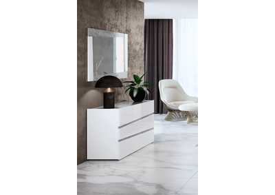 Image for Alba Single Dresser with Mirror SET