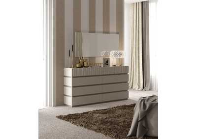 Image for Brown/Wenge/Walnut, Grey/Silver Marina Chest